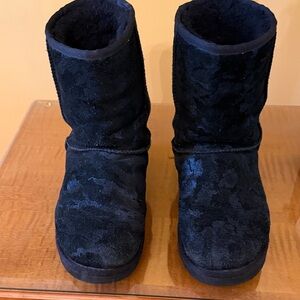 Ugg Black Suede Boots